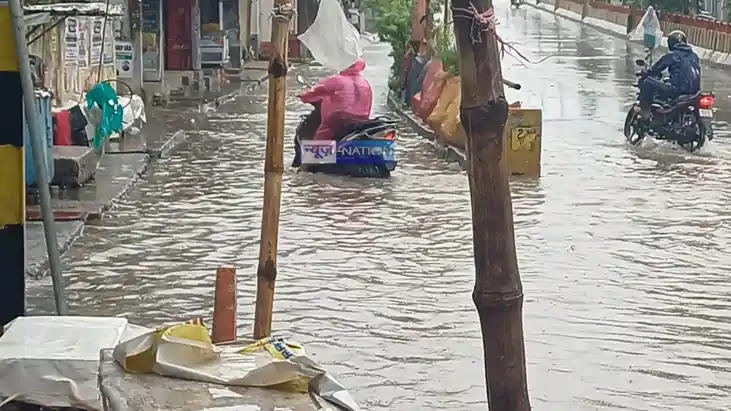 Muzaffarpur Smart City Dream Roads Turn to Lakes