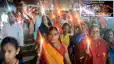 gaya gautam yadav murder case family candle march protest