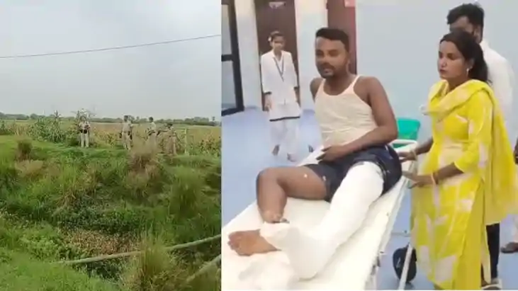 Bihar News : नालंदा में जमीन विवाद में चली गोली, पैर में गोल