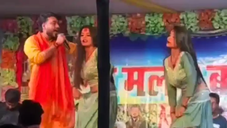 Bihar News : मुजफ्फरपुर में मलंग बाबा के उत्सव पर बार-बालाओं