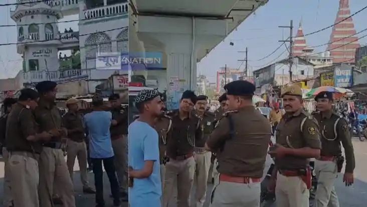 Patna police on Holi Patna police on Holi