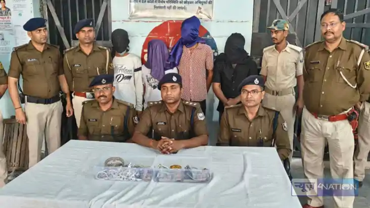 BIHAR CRIME - चोरों के गैंग ने आठ घरों में की थी सेंधमारी, 2