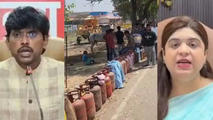 Iran War Heat Hits Bihar Long LPG Queues
