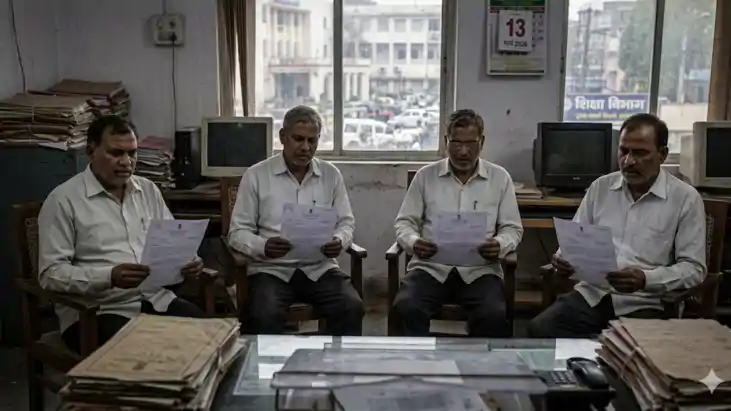 पाप का घड़ा फूटा: रिटायरमेंट के बाद भी नहीं बचे शिक्षा विभाग 