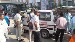 Speeding Car Runs Over Home Guards on Duty One Dead