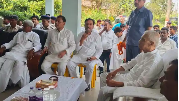 डिप्टी सीएम  विजेंद्र प्रसाद यादव का गृह जिले में भव्य स्वाग