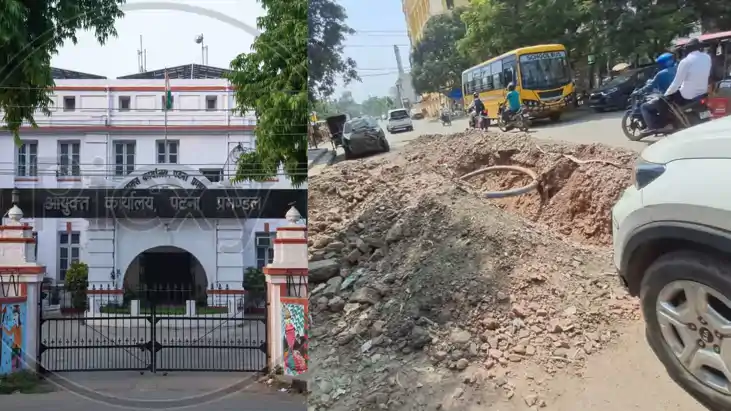 सड़कों की बदहाली पर प्रशासन सख्त, प्रमंडलीय आयुक्त ने एजेंसि