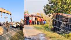 Bihar Road Accident : बगहा में रफ्तार का कहर, ट्रक और बोलेरो की भीषण टक्कर में 2 की मौत, 4 गंभीर रूप से हुए जख्मी 