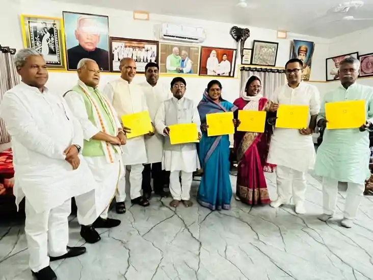 Bihar Assembly election - जीतन राम मांझी की HAM ने जारी की प Bihar Assembly election - जीतन राम मांझी की HAM ने जारी की प