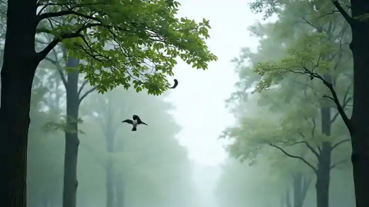 ठंड की सुबह ठंड की सुबह