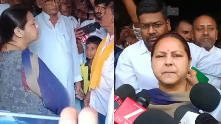 वैशाली नाव हादसे के पीड़ित परिवार से मिलने पहुंची राजद सांसद