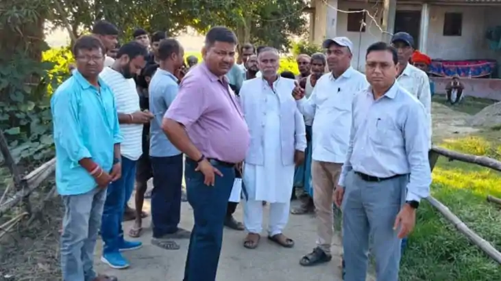 डीडीसी ने निर्मली में विकास योजनाओं का किया औचक निरीक्षण, गु