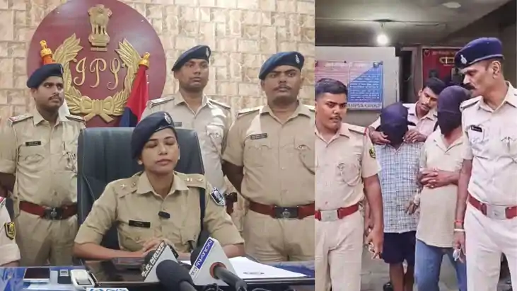पटना सिटी में पिस्टल लहराकर खौफ फैलाने वाले दो हथियार तस्कर 