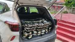 Siwan Police Seize 1313 Litres Liquor 
