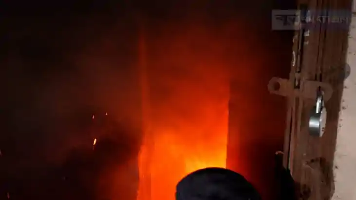 Nawada Cloth Warehouse Fire Destroys