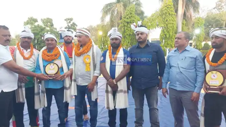 Bihar state level combat wrestling competition