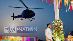 Bharatpur Groom Use Helicopter
