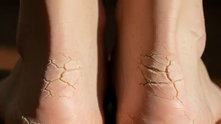 cracked heels 
