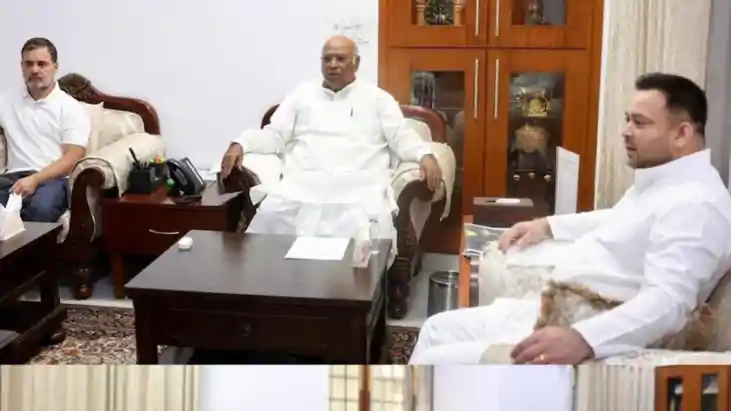 महागठबंधन की बैठक 