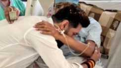 Paras in ICU Chirag visits warmth