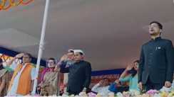 Salute to the tricolor in Purnia 