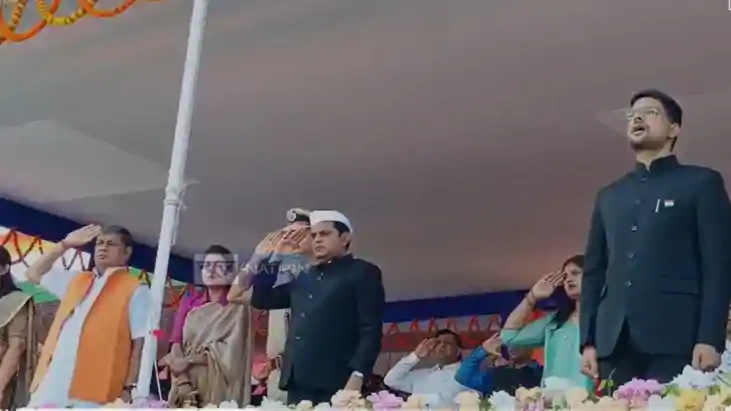 Salute to the tricolor in Purnia 