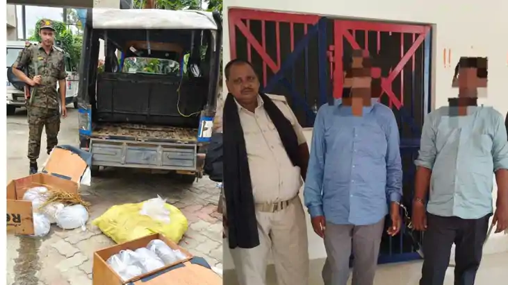 Gaya Police Liquor Action