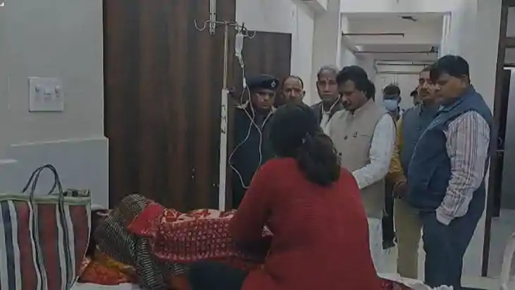 MLA did a surprise inspection of the hospital