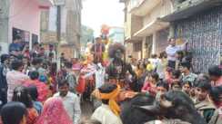 महाशिवरात्रि पर शिवजी की निकली बारात,  नित्यानंद राय बैलगाड़ी से हुए शामिल