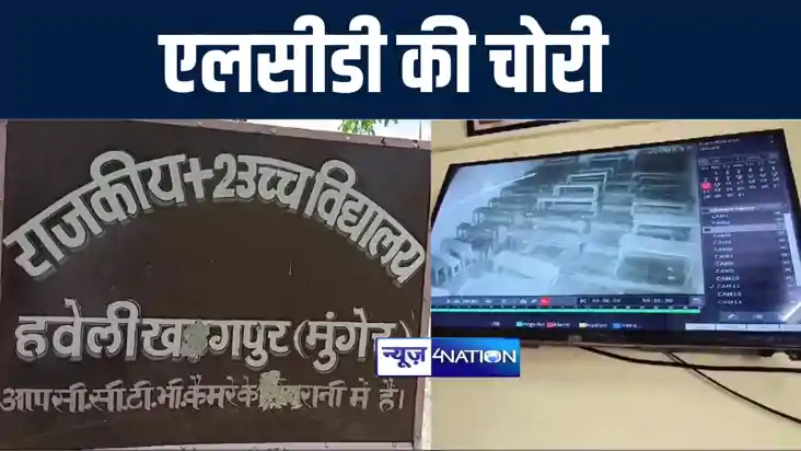 मुंगेर में बेख़ौफ़ चोरों ने मचाया तांडव, स्कूल के स्मार्ट क्ला