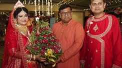 BJP Leader Shankudeb Panda Marries Journalist Swarnali