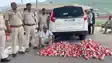 Nawada Police Seize Liquor Hidden In Luxury Car Indicator