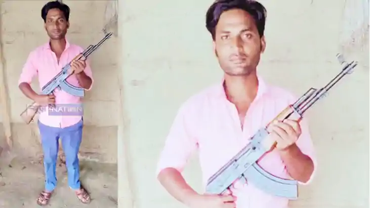 Muzaffarpur Youth Flaunts High Tech Weapon Online Challenges