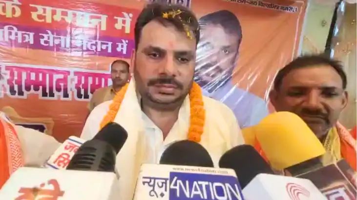 Bihar News : बक्सर में विश्वामित्र सेना ने विशेष बैठक सह सम् Bihar News : बक्सर में विश्वामित्र सेना ने विशेष बैठक सह सम्