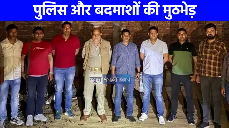 UP NEWS: पुलिस और एसओजी टीम की मुठभेड़ में छह बदमाश गिरफ्तार