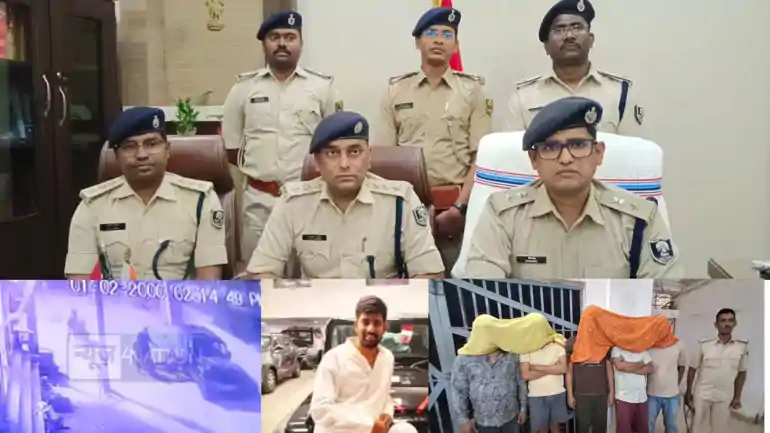 Saharsa Police superfast action Chhotu Mishra murder case solved in 36 hours 5 arrested