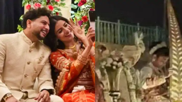 कुलदीप यादव ने वंशिका संग लिए सात फेरे