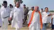 पूर्व सीएम नीतीश कुमार के 'ड्रीम प्रोजेक्ट' की प्रगति देखने पहुंचे मंत्री और सांसद, गुणवत्ता और समय सीमा को लेकर दिए सख्त निर्देश