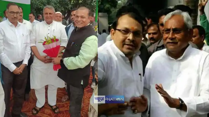 Vijay Chaudhary/JDU leader Chandrabhushan Rai 