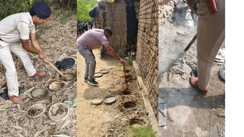 Bikram Thana 3000 Litre Lahan Destroyed