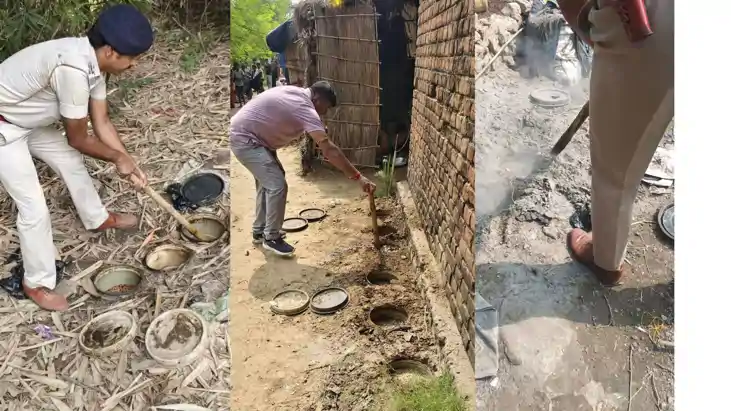 Bikram Thana 3000 Litre Lahan Destroyed