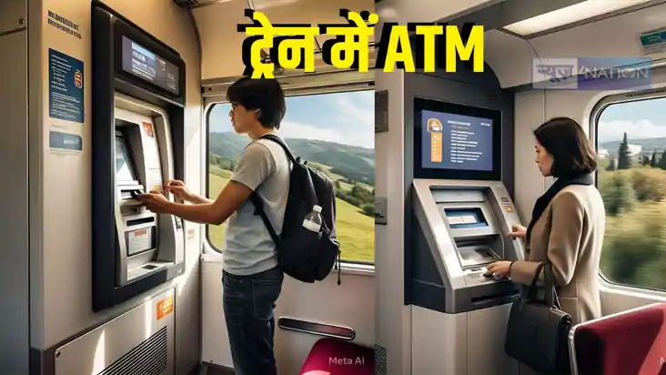 ATM installed on train 