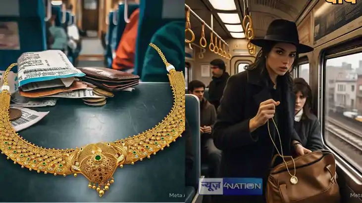 Rail Crime - पॉकेटमार ने चलती रेलगाड़ी में महिला के पर्स से 