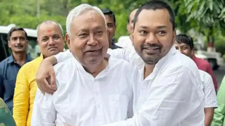 सीएम नीतीश और निशांत कुमार 