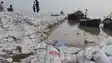 कटिहार में गंगा की बाढ़ में घिरा 9 करोड़ का रिवर फ्रंट,  निर्माण पूरा होने से पहले ही कटाव का खतरा, बचाव पर उठे सवाल