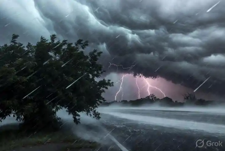 Bihar Weather Alert Heavy Rain in 5 Districts Stormy Wind To