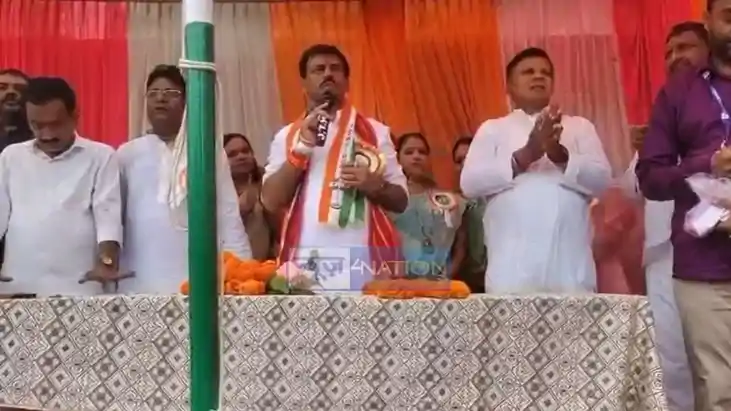Dehri MLA Sonu Singh Says Jan 26 During Aug 15 Speech Viral