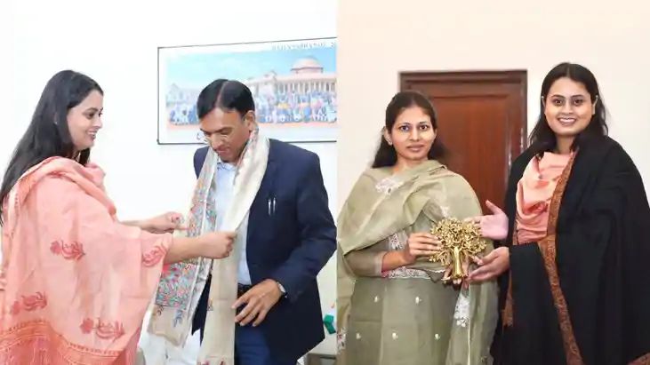 Bihar News : बिहार की खेल मंत्री श्रेयसी सिंह ने केंद्रीय मं