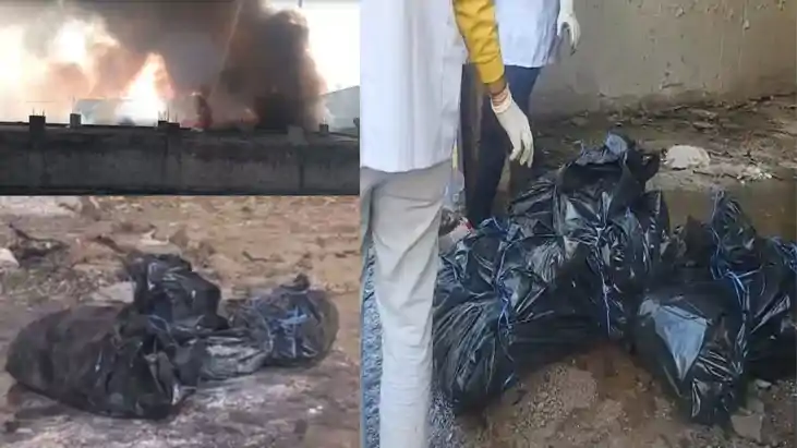 Bihar Motihari  7 workers died in an illegal factory in Bhiw