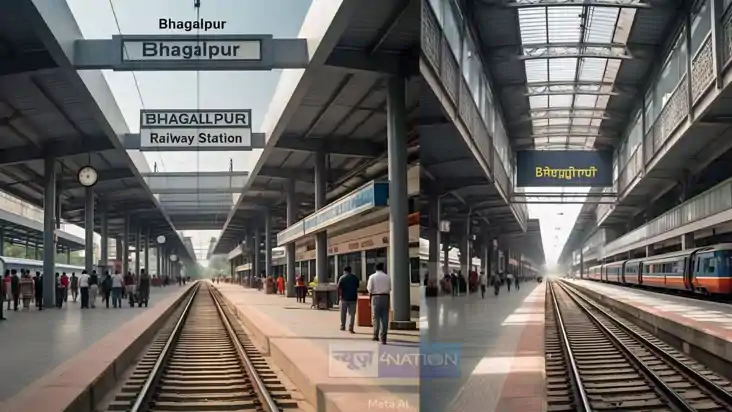 RAILWAY NEWS - न्यू भागलपुर रेलवे स्टेशन का लोकेशन बदला, अब 
